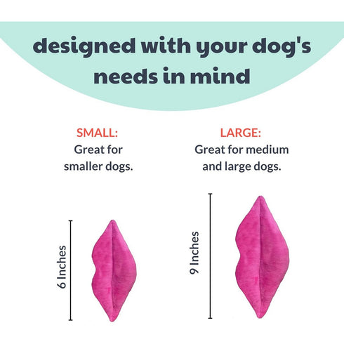 Lulubelles Power Plush Dog Toy Hot Lips - Poudre Pet & Feed Supply 4